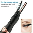 thumbnail image 4 of Maytalsory Electronic USB Natural Eye Lash Curler Portable 3 Temperature Mode Heated Eyelashes Curling Tool Plastic Beauty Supplies White, 4 of 9
