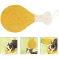 thumbnail image 5 of AAOMASSR Non-Slip Cat Scratching Mat with Rope Hanging Wall Floor Door Cat Mat Yellow, anti-scratch wear-resistant claw device cat toy pet supplies, 5 of 5