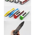 thumbnail image 3 of Bullet Train Pull Back Toy High Speed City Train Modern Locomotives For Children Toddle Boys 4pcs, 3 of 4