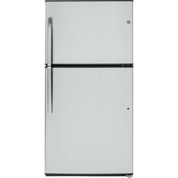 GE 21.2 cu.ft. Top Freezer Refrigerator Stainless Steel GTE21GSHSS