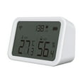 thumbnail image 1 of NEO Coolcam Tuya Smart Life Zigbee Temperature And Humidity Sensor Indoor Hygrometer Thermometer With LCD Display Support Alexa Google Home Work with Zigbee Hub, 1 of 8