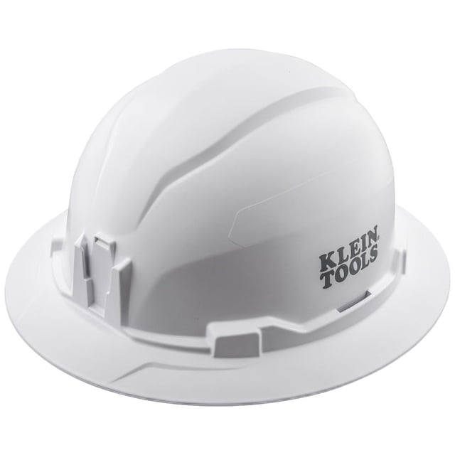Casco Klein Tools 60400, sin ventilación, ala completa, blanco