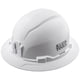 thumbnail image 1 of Casco Klein Tools 60400, sin ventilación, ala completa, blanco, 1 of 9