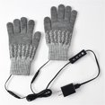 thumbnail image 5 of Heated Gloves for Men Women USB Electric Rechargeable - Winter Thermal Waterproof Warm Gloves for Outdoor Ski Snowboard Motorcycle, Cold Weather Gear, Holiday Gift Idea, 5 of 7