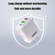 thumbnail image 5 of Adaptador de Alimentación USB de Carga Rápida | Multi Puerto 1C+2U | 2 USB-A y 1 USB-C | Salida 200W | 5V/9V/12V | Enchufe US | Blanco | Cargador de Viaje Compacto para Teléfonos, Portátiles, 5 of 6