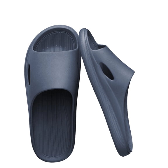 Shower Slides Men's Non Slip Quick Drying Sandals for Men Lightweight Pool Beach Bathroom Slippers Indoor Outdoor Navy 42