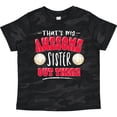 thumbnail image 3 of Inktastic That's My Awesome Sister out There with Volleyballs Boys or Girls Toddler T-Shirt, 3 of 5