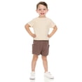 thumbnail image 6 of Cudlie Boys' 5-Pack Baby & Toddler Shorts, Sizes 12M–4T – Durable Shorts for Everyday Play & Daycare, 6 of 11
