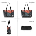 thumbnail image 6 of FORMRS Canvas Laptop Tote Bag for Women with 15.6" Computer Compartments Shoulder Handbag, Mountains at Dawn, 6 of 7