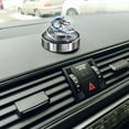 thumbnail image 3 of Solar Rotating Car Ornament with Aromatherapy Diffuser, Aluminum Alloy Suspension Perfume Decoration, Eco-Friendly Solar Powered Car Air Freshener for Interior Decoration, 3 of 3