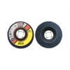 CGW Abrasives Flap Discs, Z3 -100pct Zirconia, Regular - 4x3/8-24 t27 z3 reg 40 grit flap disc
