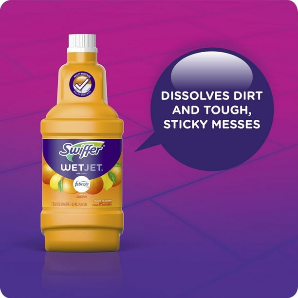 Swiffer WetJet Multi-Purpose Floor and Hardwood Liquid Cleaner