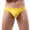 Yellow, variant on Staron Men's Low-Rise Briefs Swim Trunks Solid Smooth Stretch Breathable Casual Comfortable Underwear Swimming Briefs, Yellow L