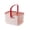 🥑 Pink_Hot#1516, variant on Handheld Storage Basket Toiletries Organizer • Portable Plastic Carry Handle Basket • Bathroom Kitchen Countertop Home Dorm Organization Caddy