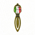 thumbnail image 1 of Mexico Sketch Cuisine Flag Round Cactus Bookmark Retro Office Label Page Marker, 1 of 4