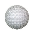 thumbnail image 2 of Novelty Lights LED 7.5in 100 Light Starlight Sphere, Pure White, Large Ornament Ball Light, 5ft Hanging Cord with S Hook, 12ft Power Cord with Stackable Plug, Commercial Grade, 2 of 8