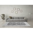thumbnail image 3 of Ahgly Company Indoor Rectangle Abstract Gray Modern Area Rugs, 5' x 8', 3 of 4