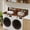 Brown, variant on Garvee 2-Tier 54" x 28" Washer Dryer Countertop, Laundry Countertop with Open Storage Shelf, for Folding & Ironing, Black