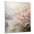 thumbnail image 2 of Designart "Pink Cherry Blossom love expression V" Floral & Botanical Metal Wall Art Prints, 2 of 5