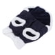 thumbnail image 3 of Abrigo de suéter para mascotas, estilo chaleco cálido de felpa de invierno, ropa suave y esponjosa para mascotas para perros pequeños, azul oscuro S, 3 of 5