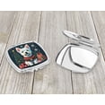 thumbnail image 3 of Westie Christmas Compact Mirror 2.75 in x 3 in, 3 of 4