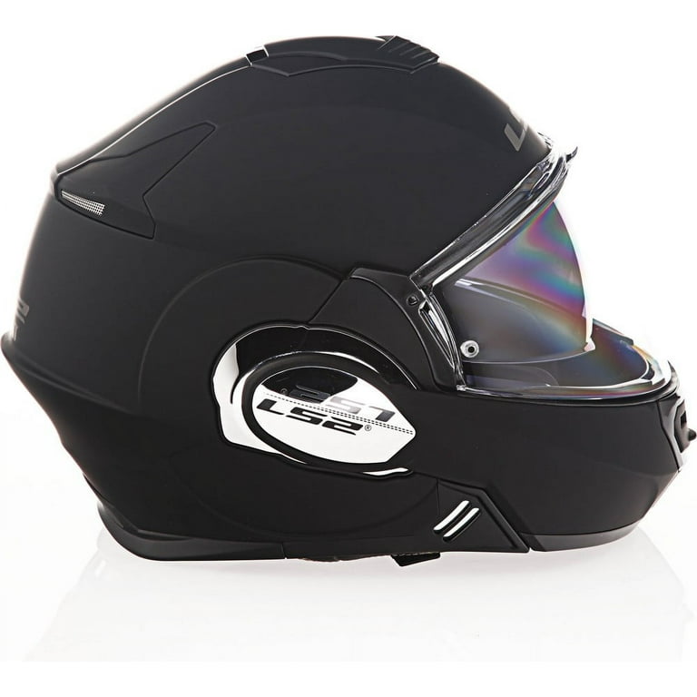  LS2 Cascos Modular Valiant Casco (negro mate - XS) : LS2  Helmets: Automotriz