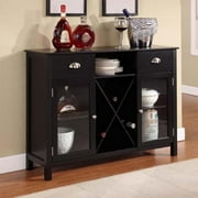 Buffet Server Wine Black