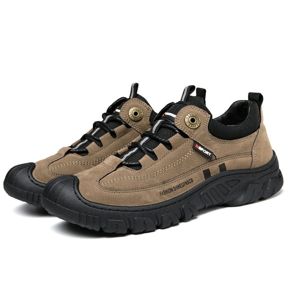 Men'S Trekking Shoes Waterproof Anti-Skid Wear-Resistant Comfortable Light Off-Road Shoes Hiking Shoes