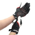 thumbnail image 2 of Labymos Gloves Cowhide Leather Soft Sheepskin Carbon Fiber Shell Riding Gloves for Riding Bike Motorcycle, 2 of 8