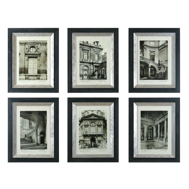 Uttermost 33430 Paris Scenes Set Of 6 24 X 19 Home Decor Framed Prints White Com - Home Decor Framed Prints Uttermost 33430 Paris Scenes Set Of 6 24 X 19 Home Decor Framed Prints White Com - Home Decor Framed Prints