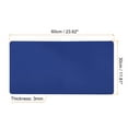 thumbnail image 2 of Unique Bargains 24x12' Desk Mat Protector, Dual Side Soft Smooth Mouse Pad Writing Mat, Blue, 2 of 6
