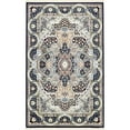 thumbnail image 1 of Unique Loom Narenj Medallion Textured Area Rug 5' x 8' Rectangle Navy Blue/Tan, 1 of 1