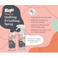 thumbnail image 3 of Botella de spray MAGIC Premium para acolchar y manualidades, spray de tela para cortar arrugas y coser, el mejor almidón en spray para acolchar para aplanar costuras y arrugas, spray antiarrugas (gati, 3 of 5