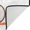 thumbnail image 5 of SKYSONIC 72x48in Fall Tree Bike Area Rug, Autumn Bicycle Floor Carpet for Indoor Living Dining Room and Bedroom Area, 5 of 7
