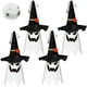 thumbnail image 2 of Decoraciones de Halloween al aire libre, decoración de Halloween, luces colgantes para exteriores, sombrero de bruja fantasma brillante, decoraciones de Halloween, adornos interiores, luces de Hallowe, 2 of 5