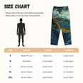 thumbnail image 4 of Lsque Surfing Turtle Print Women's Pajama Pants, Lounge Pant - Comfortable Home Wear,Elastic Waistband, Stylish Design-Small, 4 of 9