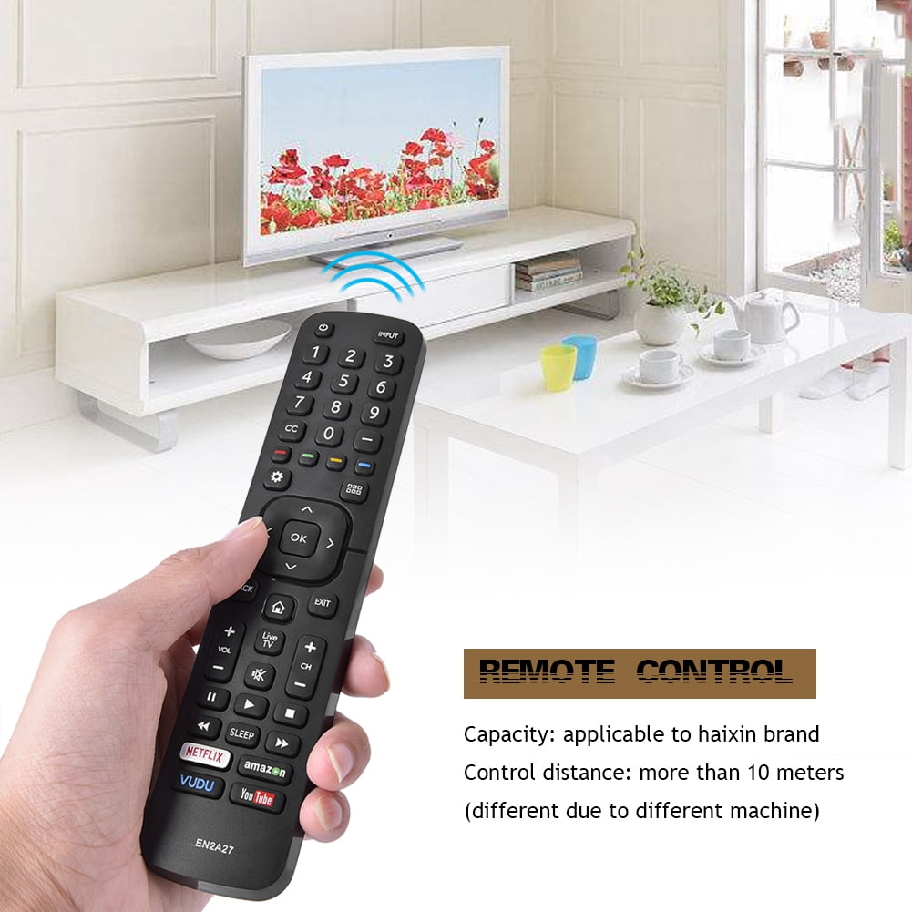 FAGINEY Remote Controller For Hisense Smart TV, Remote Controller