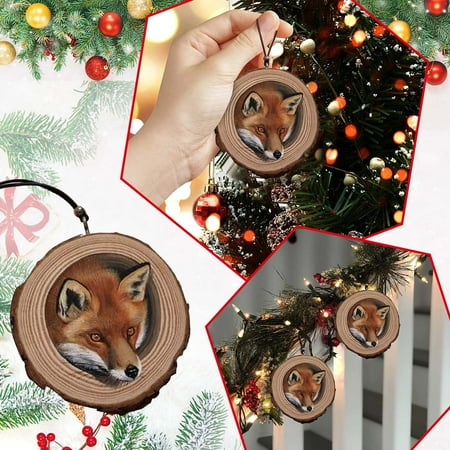

NEGJ For Kitchen Ornament Animal Room Icons Decoration Cat Bear Pendant Round Decoration & Hangs