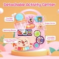 thumbnail image 4 of Baby Walker Cute Stone 2 en 1 para niñas mayores de 12 meses con juguetes, 4 of 9