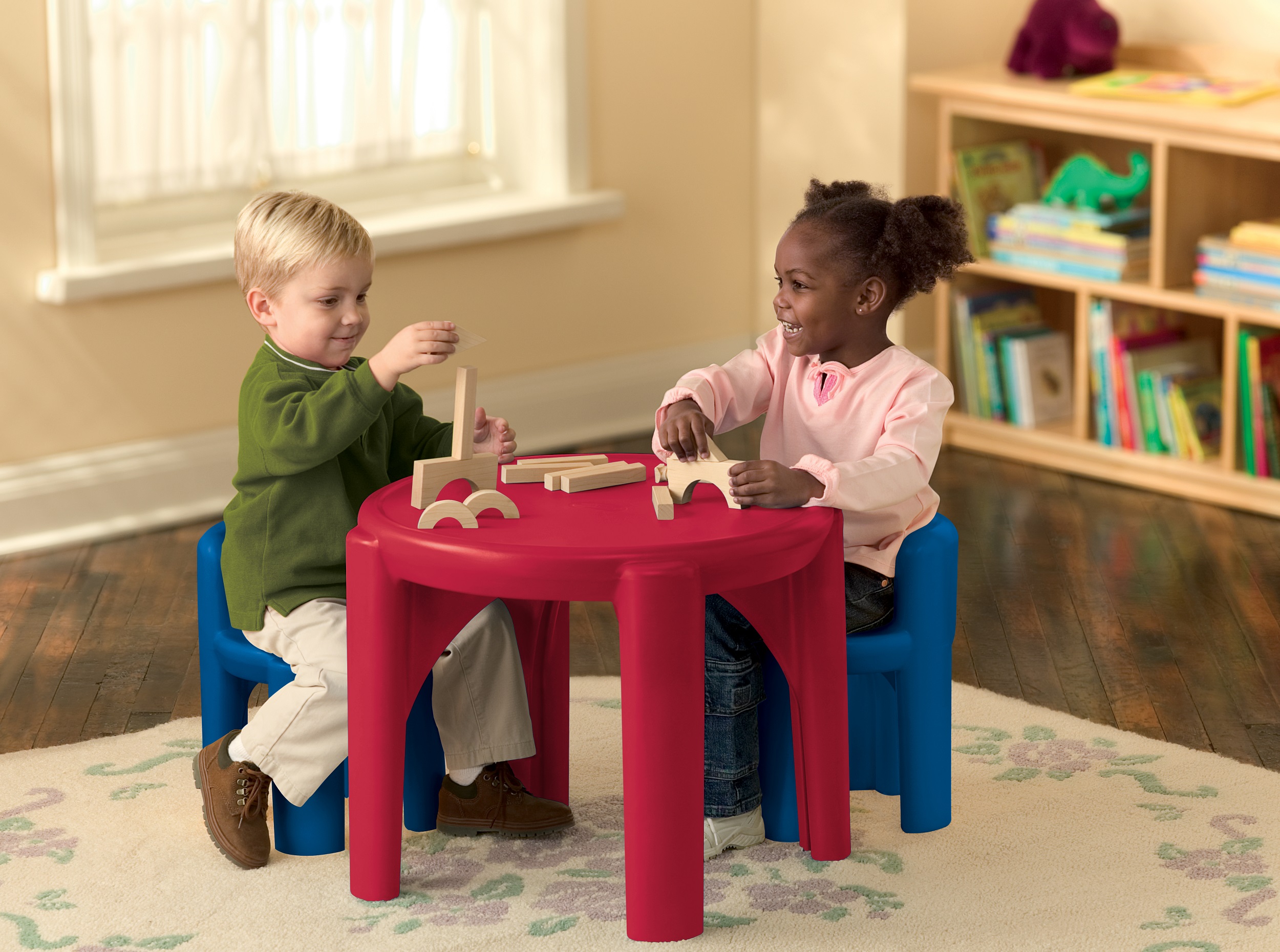 Table & Chairs Set-Primary Colors - image 4 of 4
