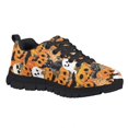 thumbnail image 2 of Chririnla Kids Halloween Shoes Boys Girls Pumpkin Bat Cats Sneakers Breathable Comfort Mesh Walking Shoes Lightweight Athletic Running Trainer, 2 of 7