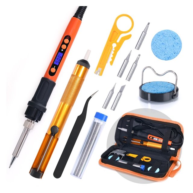 Soldering Iron Kit With Slot Heating,Element 500 Celsius Digital Temperature,Adjustable Soldering Iron Station ,Professional Function
