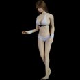 thumbnail image 2 of Ropa Interior Femenina Sunnimix Traje de Baño Conjunto de Ropa con Ribete Negro, 2 of 6