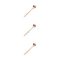 thumbnail image 3 of Decodeary Tea Spoon For Tea Essential Teaware For Tea Drinking - Exquisite And Practical Stainless Steel Spoon Stainless Steel cat paw rose gold 1 3Set, 3 of 6