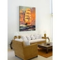 thumbnail image 6 of "Smooth Sailing" Painting Print on Wrapped Canvas, 6 of 7