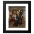 thumbnail image 2 of Walther Firle 20x24 Black Modern Framed Museum Art Print Titled - The Singing Lesson, 2 of 5