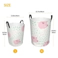thumbnail image 5 of Balery Cute Pigs Round Laundry Basket with Handles Waterproof Freestanding Laundry Hamper for Clothes Toys in the Dorm and Family-, 5 of 8