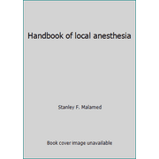 Angle View: Handbook of local anesthesia [Paperback - Used]