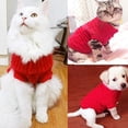 thumbnail image 2 of Pet Cat Sweater Kitten Clothes for Cats Small Dogs,Turtleneck Cat Clothes Pullover Soft Warm,fit Kitty,Chihuahua,Teddy,Poodle,Pug, 2 of 2