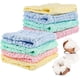 thumbnail image 1 of 8-pack baby muslin cloths, muslin square soft burp cloths newborn washcloths baby washcloths, 1 of 1